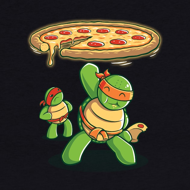 Delicious Disk Attack - Ninja Turtles by TrulyEpic